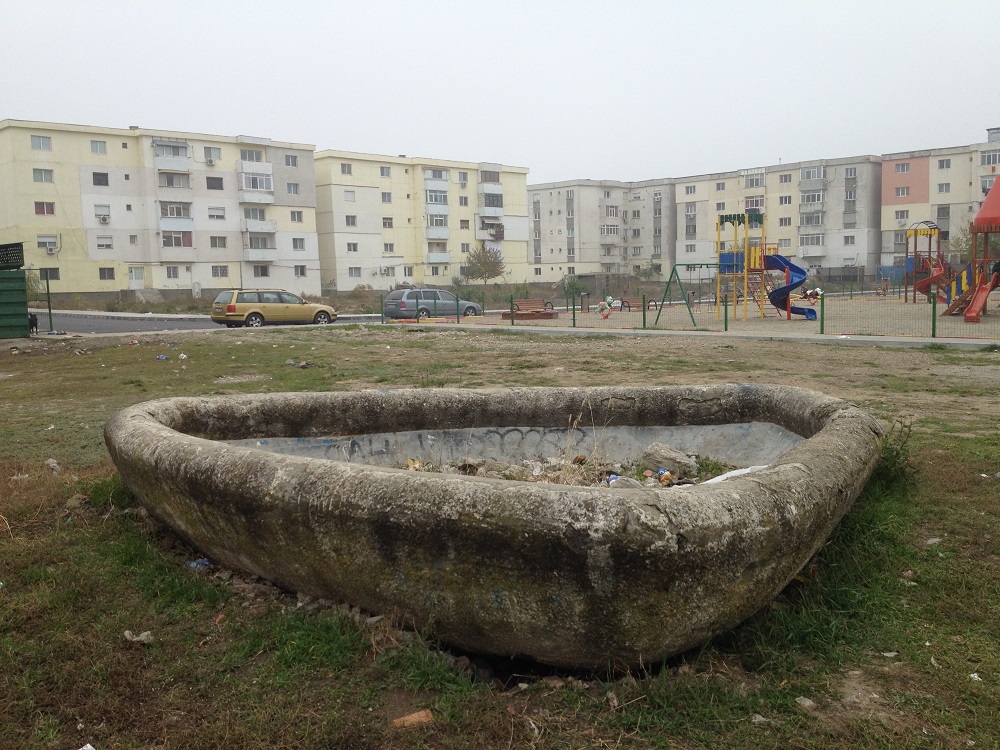 Abandoned Public Fountain